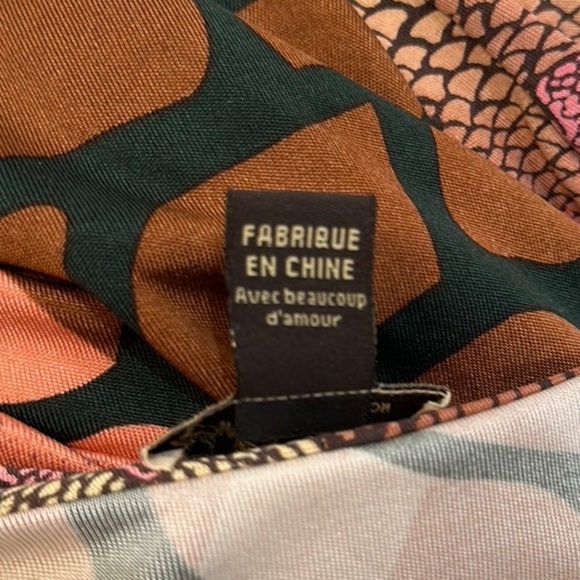 Issa London 100% Silk Business Multicolor Long Sleeve Dress - Picture 12 of 16